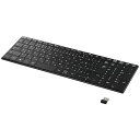 BUFFALO バッファロー 静音 ワイヤレスキーボード ブラック BSKBW330BK | キーボード 関連単語 bluetooth テンキー付きワイヤレス 無線 有線 折り畳み 静音 小型 大型 ピアノ カバー スライダー マウス かわいい 可愛い パソコン 周辺機器(2)