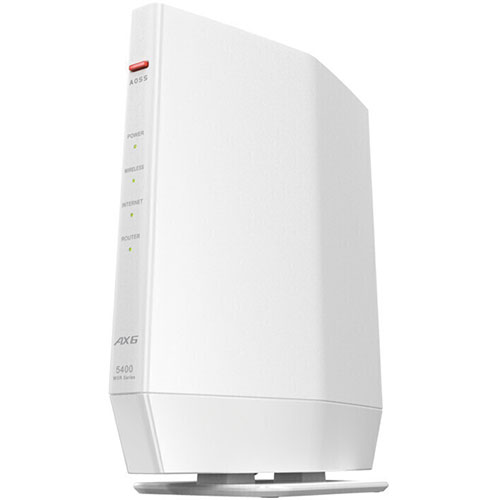 BUFFALO バッファロー 無線ルーター WSR-5400AX6P-WH | Bluetooth wifi 無線 ワイヤレス 関連単語 中継器 usb 充電 キーボード 充電器 ブルートゥース イヤホン スピーカー マウス 送信機 トランスミッター 変換 機器 ルーター