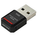 BUFFALO バッファロー 外付けSSD 極小サイズ 500GB SSD-PST500U3-BA(2)