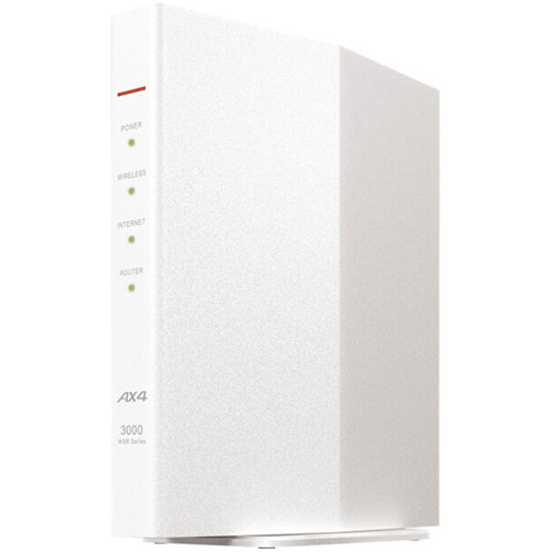 BUFFALO バッファロー 無線ルーター WSR-3000AX4P-WH