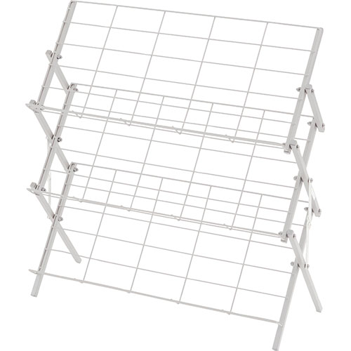 東谷 フォールディングシューズラック ホワイト MIP-68WH | シューズ 靴 サンダル 関連単語 ラック 収納 ボックス ケース バッグ スリム クリップ...