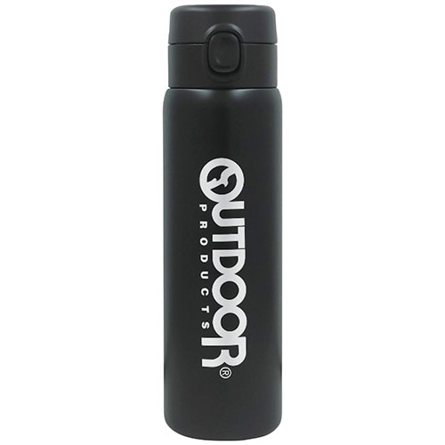 アウトドアプロダクツ ステンレスワンプッシュボトル480ml ブラック 2137-037 関連（キッチンアイディア おしゃれ ホビー おもちゃ 文具 雑貨 ）