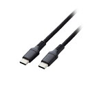 スマホ パソコン タブレット PC アクセサリー USB2.0ケーブル(USB Type-C - USB Type-C/100W対応/高耐久)USB Type-C(TM)ポート搭載のスマートフォンやタブレットなどに USB Type-C(2)