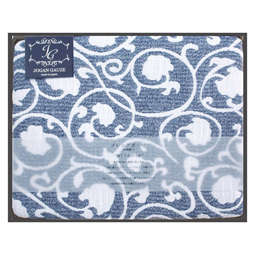 JOGAN GAUZE サラサメレンゲガーゼケット ネイビー 22416205 ジャンル（インテリア 収納 寝具 ガーゼケット）