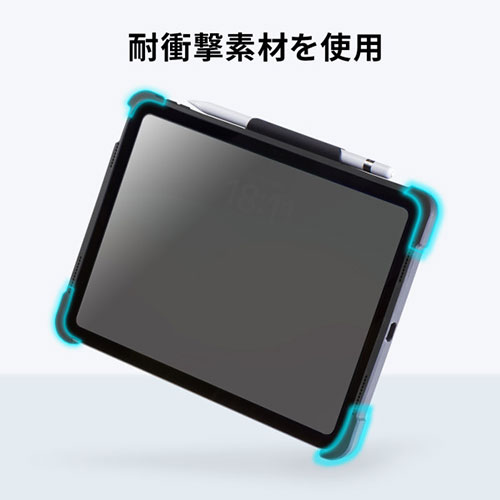 サンワサプライ iPad 第10世代専用ケース付きキーボードタイプCケーブル接続 SKB-IP6BK | ケーブル 関連単語 デジタル usb PC 周辺機器 アクセサリー 転送 信号 DVI 変換 ケーブル HDMI VGA インターフェース ディスプレイ パソコン DVD アナログ