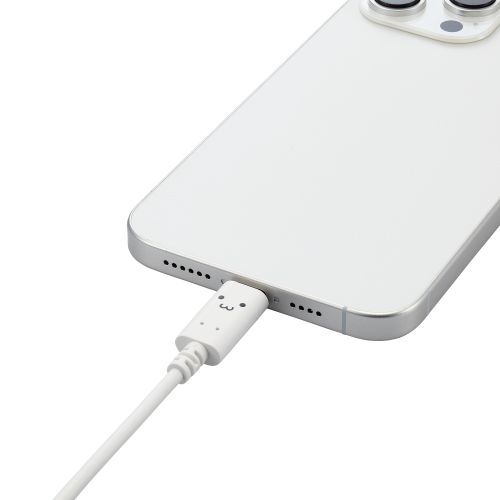 おすすめ 寒さ 対策 プレゼント 人気 贈り物 冬 ギフト 定番 手土産 卒業 入学 引越 【5個セット】 エレコム しろちゃんUSB Type-C(TM)ケーブル MPA-CCF10WFX5 関連（コンピュータ 他 アクセサリー パソコン メディア web メモリ ヘッド バッテリー