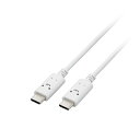パソコン スマホ PC アクセサリー 便利グッズ しろちゃんUSB Type-C(TM)ケーブルUSB Type-C(TM)ポートを搭載しているパソコンおよび充電器 モバイルバッテリーなどに USB Type-Cポートを搭載しているスマ(2)