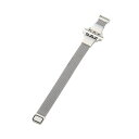 エレコム Apple Watch用 ミラネーゼバンド スリムタイプ(41/40/38mm) &me シルバー AW-41BDSSMJSV 関連(コンピュータ 他 アクセサリー パソコン メディア web メモリ ヘッド バッテリー)