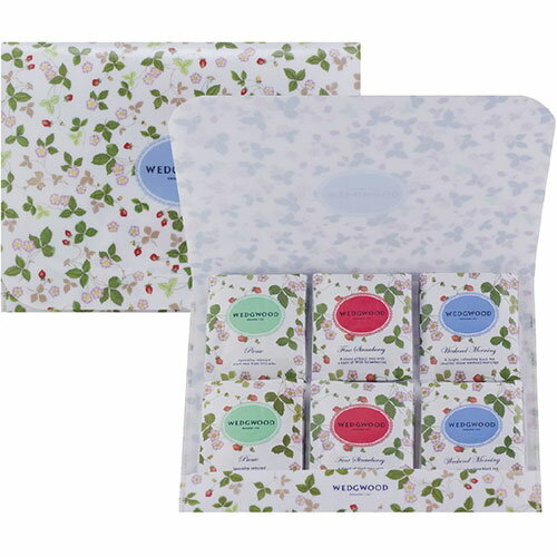 ウェッジウッド ワイルド ストロベリー ティーバッグ ピクニック・ファイン ストロベリー・ウィークエンド モーニング×各6 C5181029 | ポーチ バッグ...
