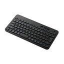 スタンド アクセサリー 部品 マウス パット WEB LAN ルーター パソコン スマートフォン スマホ デジタル関連 | エレコム Bluetoothミニキーボード ブラック TK-CM10BMKBK(2)