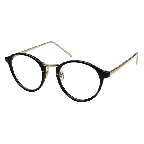エニックス 老眼鏡に見えないクラシックなメガネ RESA リーディンググラス ボストンタイプ 【倍率2.5倍】 ブラック×ゴールド ser-702-25BK 関連(おすすめ 送料無料 グッズ 商品 用品 人気 簡単 快適 ユニーク おもしろ)