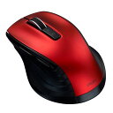 Digio デジオ F_line Bluetooth静音5ボタンBlueLEDマウス Mサイズ レッド MUS-BKF146R | Bluetooth wifi 無線 ワイヤレス 関連単語 充電器 ブルートゥース イヤホン スピーカー マウス 送信機 トランスミッター 変換 機器 ルーター 中継器 usb 充電 キーボード(2)