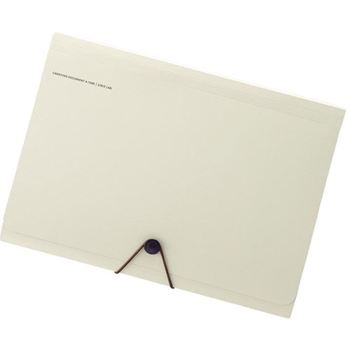 人気 冬 お歳暮 ギフト クリスマス プレゼント LIHIT LAB. SMART FIT キャリングドキュメント A4 ベージュ A7589-16-BA