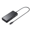 パソコン スマホ OA機器 デジタル 情報 周辺 機器 パーツ ケース スタンド アクセサリー デジタル関連 | サンワサプライ USB Type-C ドッキングステーション USB-DKM7BK(2)