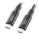 サンワサプライ USB20Gbps(USB4 Gen2x2)Type-C ケーブル KU-20GCCPE20 関連(情報 pc IT 他 周辺機器 ディスプレイ マイク セキュリティー ゲーム カメラ VR LAN HDD)(2)