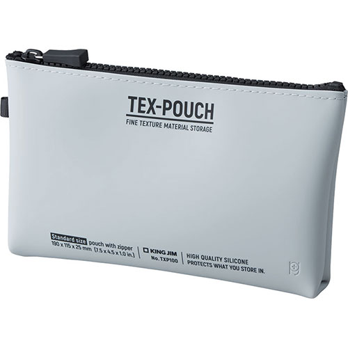 KING JIM キングジム TEX-POUCH グレー KJ-TXP100-GR ジャンル(アクセサリーポーチ ブランド雑貨 バッグ 小物 レディースバッグ) KING JIM キングジム TEX-POUCH グレー KJ-TXP100-GR ジャンル(アクセサリーポーチ ブランド雑貨 バッグ 小物 レディースバッグ)