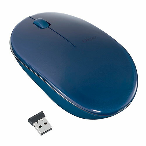Digio デジオ FLATTY フラッティ 無線 3ボタン BlueLEDマウス ブルー MUS-RKT153NBL 関連(パソコン スマホ 他 周辺機器 モニタ パッド ゲーミング プリンター 保護 外付け タブレット HDD)