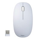 情報 周辺 機器 パーツ ケース スタンド アクセサリー 部品 マウス パット WEB デジタル関連 | Digio デジオ 2Way電池 無線3ボタン BlueLEDマウス ホワイト MUS-RKT211W(2)