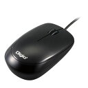 パット WEB LAN ルーター パソコン スマートフォン スマホ OA機器 デジタル 情報 周辺 デジタル関連 | Digio デジオ 有線3ボタンオプティカルマウス ブラック MUS-UKT91BK(2)