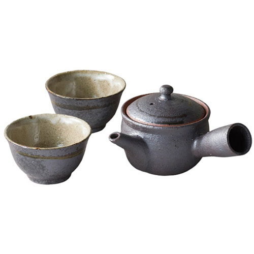 信楽焼 Sumi-iro ふたり茶器 K20687316 ジャンル（食器 調理器具 カトラリー キッチン用品 グラス）