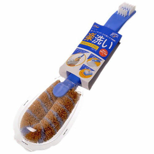 アイセン ダブルシューズブラシ MMT40724 | シューズ 靴 サンダル 関連単語 カバー ストレッチャー クリーナー 女性 入れ 男性 室内 スニーカー 外履き 黒 ラック 収納 ボックス ケース バッグ スリム クリップ メンズ 男 レディース 女