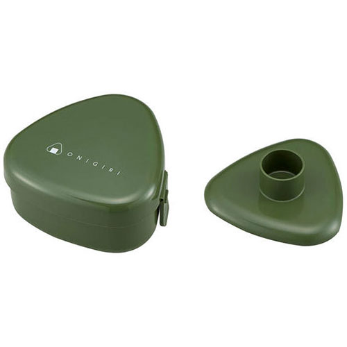 オーエスケー おにぎり ランチケース カーキ MMT37921 ジャンル（調理器具 食器 弁当箱 キッチン用品 水筒）