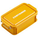 オーエスケー コンテナ ランチボックス YELLOW 600ml CNT-600-YE 関連(食品 食料品 食材 食料 暮らし 家庭 生活 台所 キッチン )