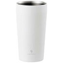 カクセー クリーンパウダー 真空二重タンブラー 450ml ホワイト CLE-03W | タンブラー 関連単語 こぼれない コップ グラス 蓋付き 大容量 蓋 セット 真空 断熱 名 保温 保冷 持ち運び ペアー ストロー 名入り(3)