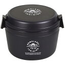 パール金属 ホームレーベル どんぶりランチジャー770 ブラック HB-4739 関連(食品 食料品 食材 食料 暮らし 家庭 生活 台所 キッチン )