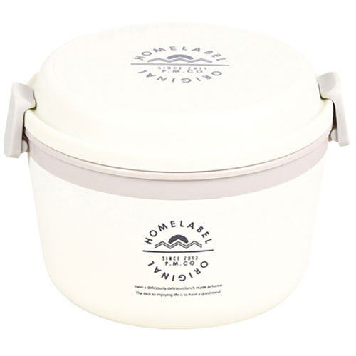 パール金属 ホームレーベル どんぶりランチジャー770 ホワイト HB-4741 ジャンル(キッチン用品 食器 調理器具 弁当箱 水筒 保温ランチジャー)