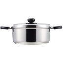 パール金属 コンフォール 3層鋼両手鍋22cm HB-1132 ジャンル(キッチン用品 フライパン 鍋 食器 調理器具)(3)