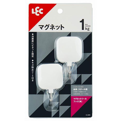 レック マグネットツールフック 角 H-295 関連（おすすめ 送料無料 グッズ 商品 用品 人気 簡単 快適 ユニーク おもしろ）