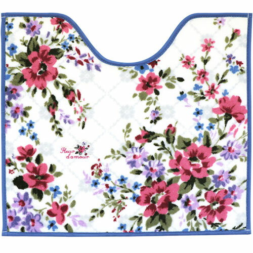 ヨコズナクリエーション アムール トイレ足元マット レッド 約58×65cm MMT60347 関連（避難 アイデア 地震 食料 備え 緊急 対策グッズ 備蓄 防止)