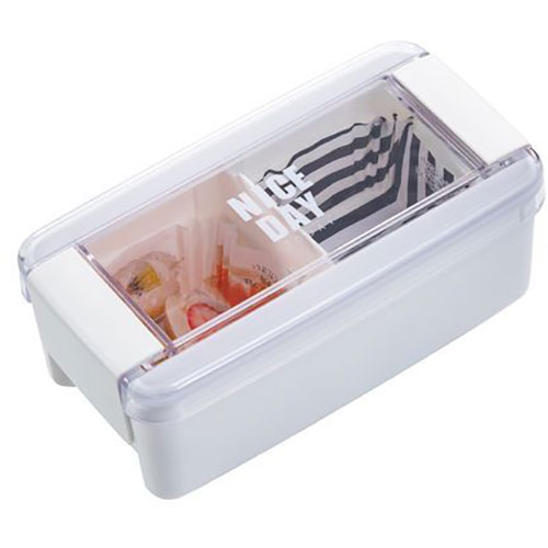 岩崎工業 イージーケアランチボックス1段 WH B-1487WH 関連(送料無料 通販 グッズ 商品 便利 父の日 母の日 クリスマス 結婚 プレゼント)