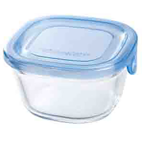 岩城ハウスウエア NEWパック&レンジ角型 200ml アクアブルー KBC3200BLN ジャンル（キッチン用品 食器 調理器具 保存容器 調味料入れ 保存容器 キャニスター）