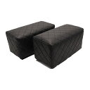 HANA アームレスト 2個組 クッション ブラック hana-150-BK