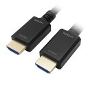 ホーリック 光ファイバー HDMIケーブル 15m 高耐久タイプ HH150-805BB | ケーブル 関連単語 デジタル usb PC 周辺機器 アクセサリー 転送 信号 DVI 変換 ケーブル HDMI VGA インターフェース ディスプレイ パソコン DVD アナログ(2)