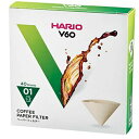 【10セット】 HARIO V60用ペーパーフィルター01M 1〜2杯用 40枚入 VCF-01-40MX10 関連(キッチンアイディア おしゃれ ホビー おも...