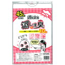 【10セット】 ジャパックス 消臭袋策消しましゅー45L10枚 半透明 STK45X10 ジャンル(日用品雑貨 文房具 手芸 日用消耗品 袋 ゴミ袋)(3)