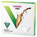 【10セット】 HARIO V60用ペーパーフィルター03W 1〜6杯用 40枚入 VCF-03-40WX10 ジャンル(キッチン用品 食器 調理器具 コーヒー...