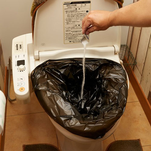 【5セット】 スマイルキッズ 災害時の緊急トイレ 10回分 ダブル抗菌消臭 ABO-2810AX5 関連（おすすめ 送料無料 グッズ 商品 用品 人気 簡単 快適 ユニーク おもしろ） 3