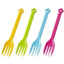 【10セット】 トルネ フラワーフォーク 大 8本入 P-3573X10 ジャンル(調理器具 カトラリー 食器 グラス キッチン用品)