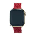 KAORU KAORU-band Apple Watch Mサイズ レッド/椿の香り KBaM001T ジャンル(タブレット スマートフォン スマートウォッチアクセサリー)
