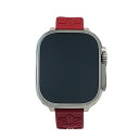 KAORU KAORU-band Apple Watch Lサイズ レッド/椿の香り KBaL001T ジャンル(タブレット スマートフォン スマートウォッチアクセサリー)