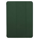 BUFFALO iPadPro11インチ用ハイブリッドマットレザーケース カーキ BSIPD2011CHLGR(2)