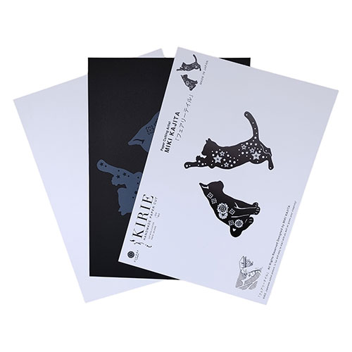 人気 冬 お歳暮 ギフト クリスマス プレゼント トラストプリンティング 切り絵キット MIKI KAJITA ねこシリーズ フェアリーテイル ARTSET-C...