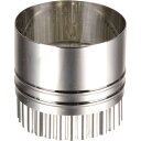 【5セット】 パール金属 ラフィネ ステンレス製ウェーブ・ラウンド両用抜き型6cm D-6160X5 調理 料理 キッチン | 関連単語 ネット 缶切り アイス...