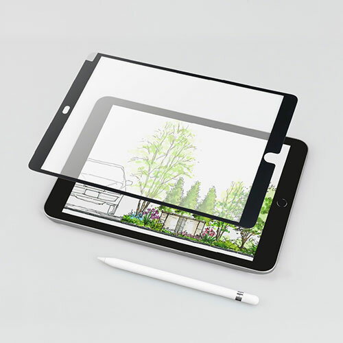 ナカバヤシ iPad 10.2インチ 着脱式ペーパータッチフィルム TBF-IP19FDGPK | Apple iPhone iPad スマホ 関連単語 ホルダー タブレッド ペン キッズ キーボード sim パソコン アーム ウオッチ 16 アイフォン 15 ケース 14 プロ 電話 アップル バンド カード カバー