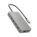 HYPER ハイパー HyperDrive デュアル4K HDMI 10in1 USB-Cハブ for M1/M2/M3 HP-HDM1H | スマホ pc スマートフォン タブレット 周辺機器 アクセサリー 関連単語 デジタルケーブル ネットワーク WIFI パソコン 変換 コネクタ アダプター ハブ 電源 ドライブ 無線(2)