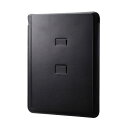 エレコム 11インチiPad Pro(M4) レザーポーチ Apple Pencil収納 スタンド ブラック TB-A24PMPPLS2BK | Apple 関...